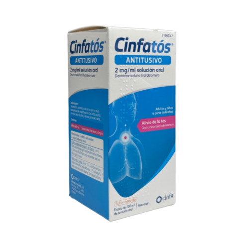 Cinfatos Antitusivo Solución oral 200 mL
