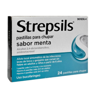 Strepsils 24 pastillas para...