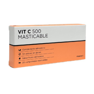 Vit C 500 Masticable 20...
