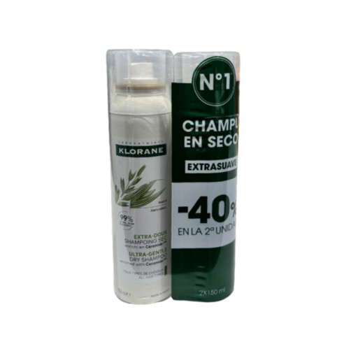 Klorane Champú Seco Extrasuave de...