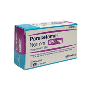 Paracetamol Normon 650 mg...